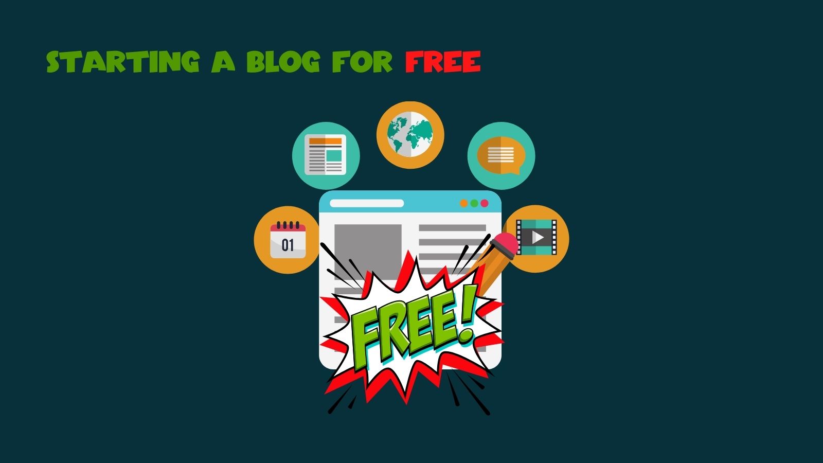 How To Start a Blog For Free